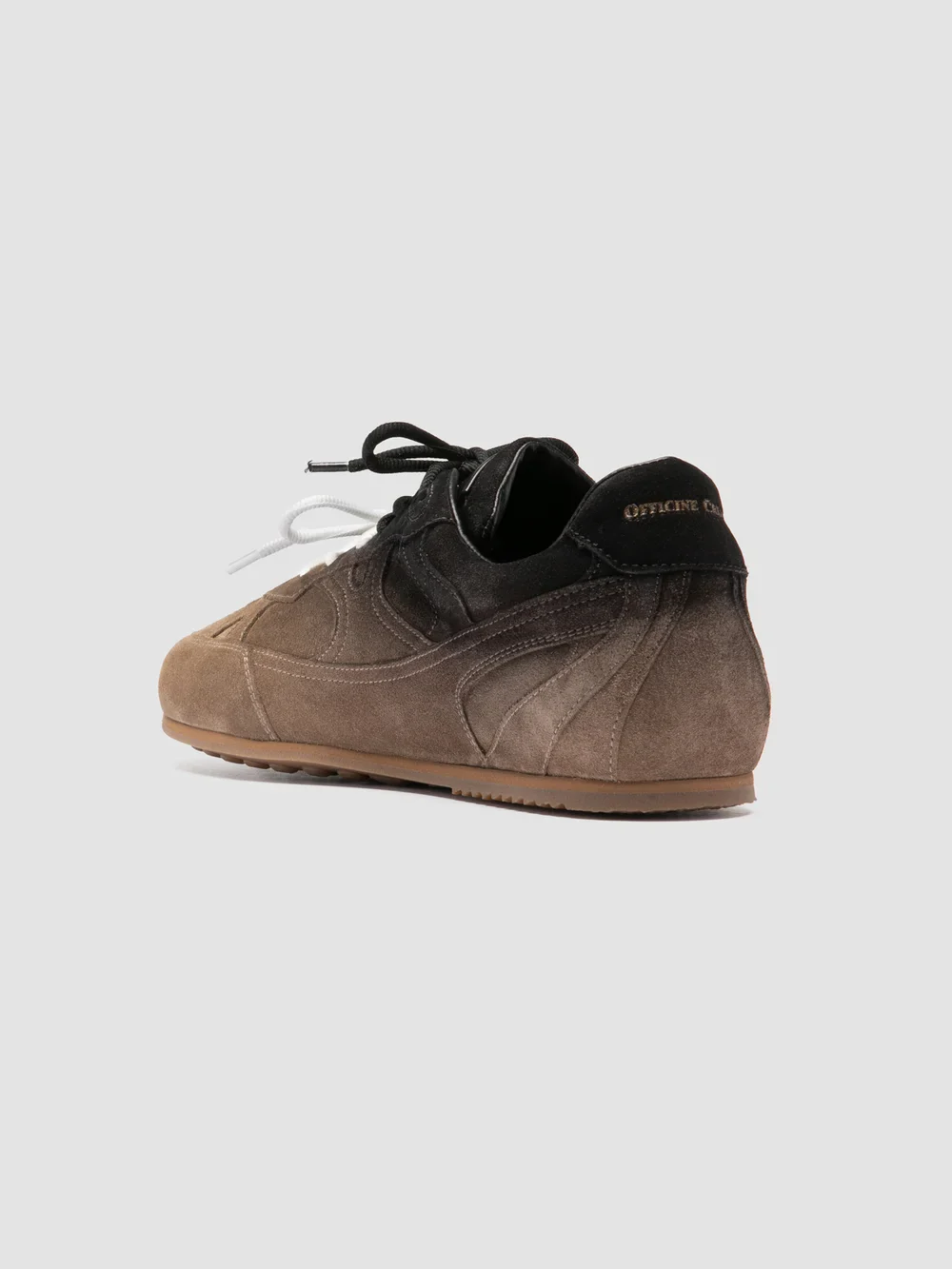 AWAY 004 - Taupe Suede Low-Top Sneakers - Image 4