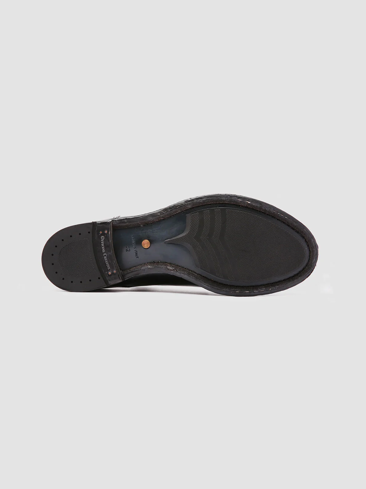 ANATOMIA 012 - Black Leather Derby Shoes - Image 5