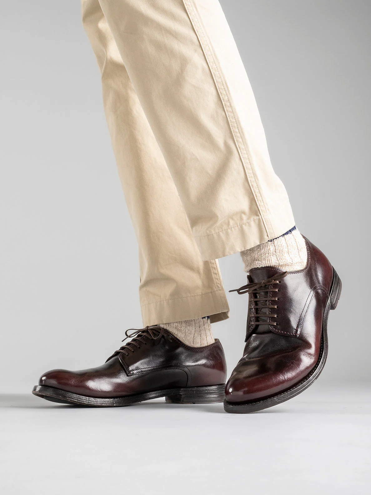ANATOMIA 012 - Black Leather Derby Shoes - Image 6