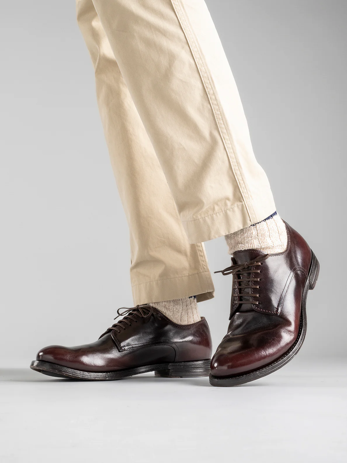 ANATOMIA 012 - Brown Leather Derby Shoes - Image 6