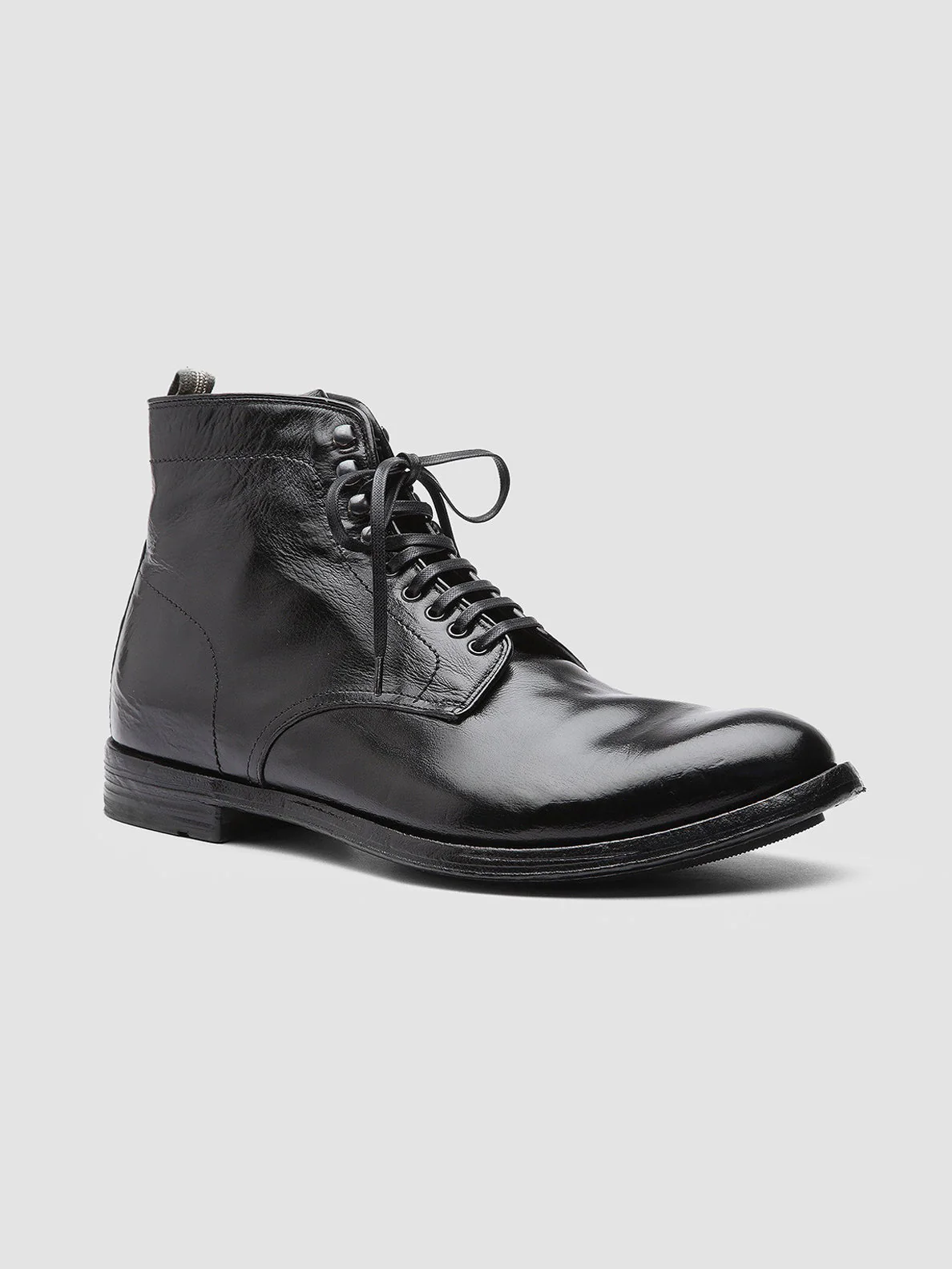 ANATOMIA 013 - Black Leather Ankle Boots - Image 3