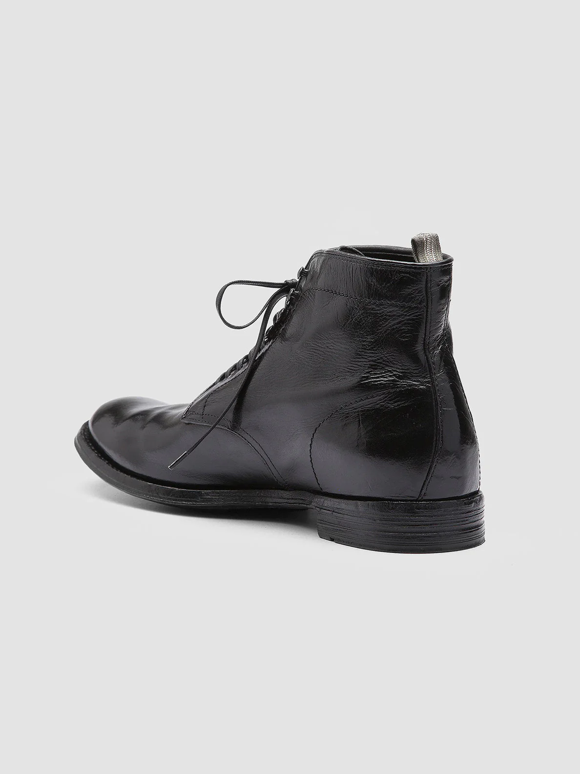 ANATOMIA 013 - Black Leather Ankle Boots - Image 4