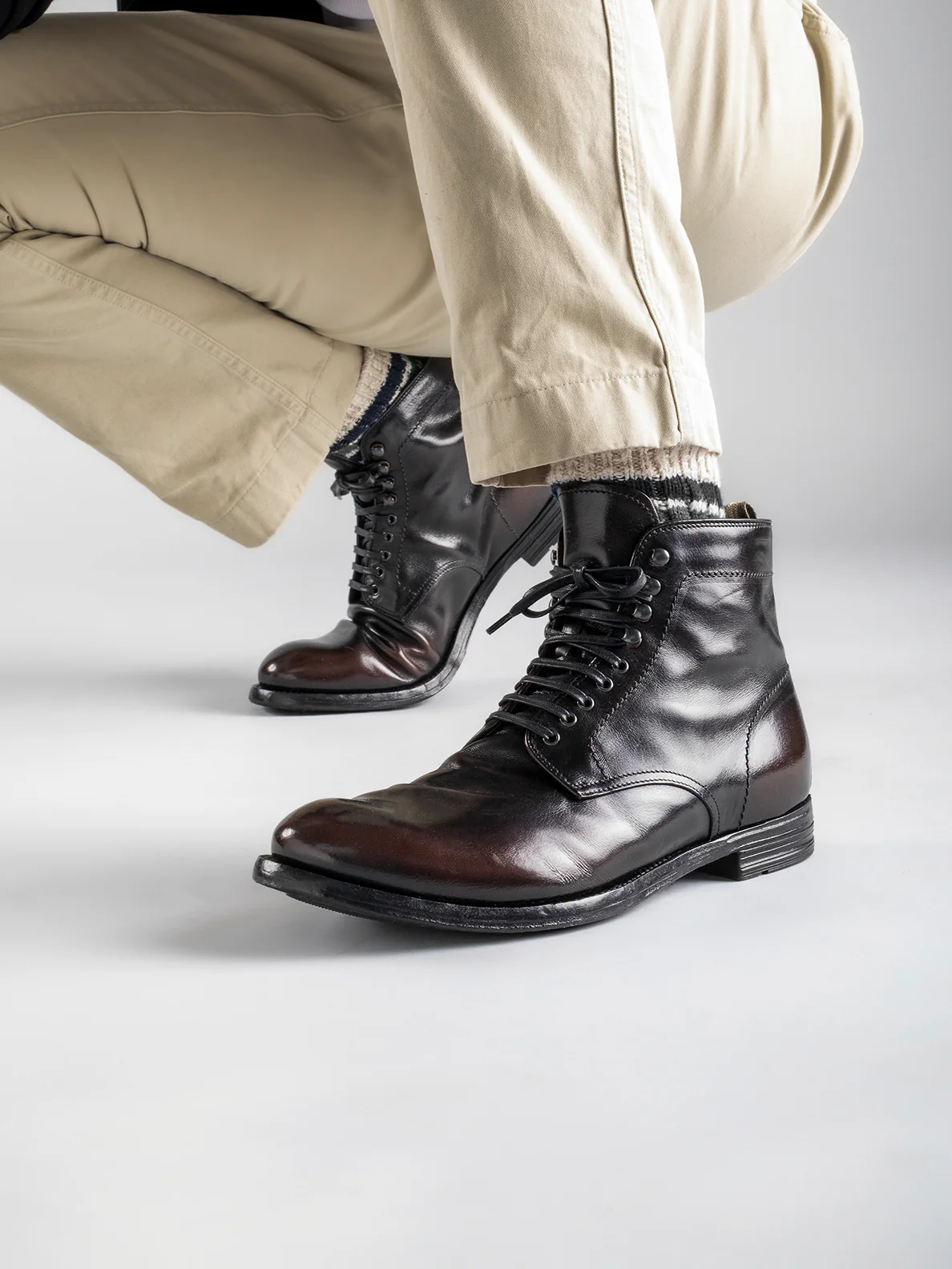 ANATOMIA 013 - Brown Leather Ankle Boots - Image 6