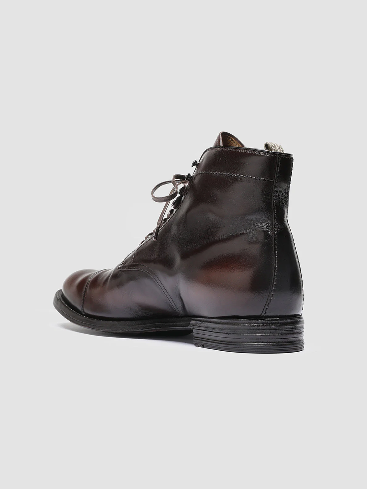 ANATOMIA 016 - Dark Brown Leather Ankle Boots - Image 4