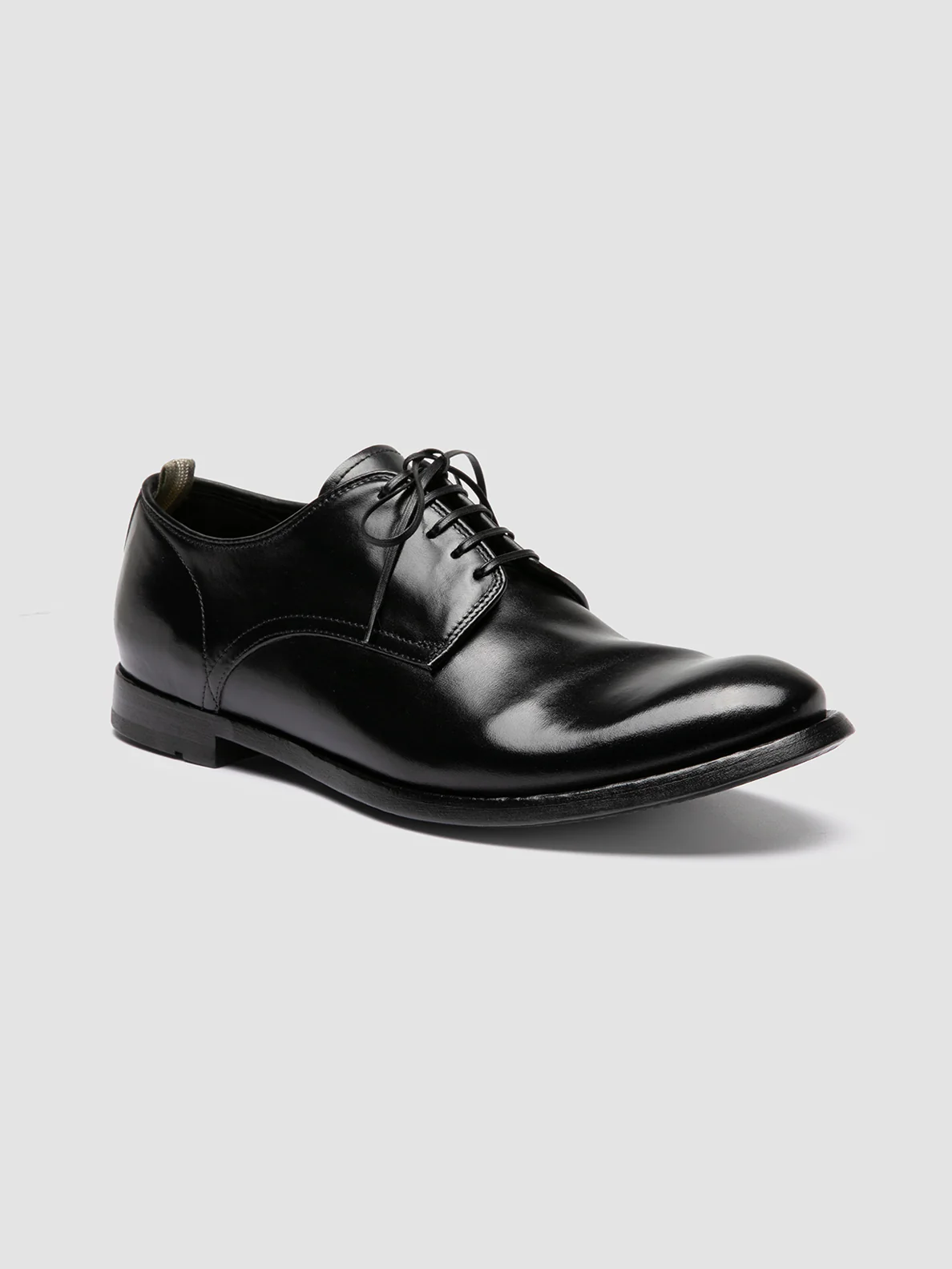 ANATOMIA 060 - Black Leather Derby Shoes - Image 3