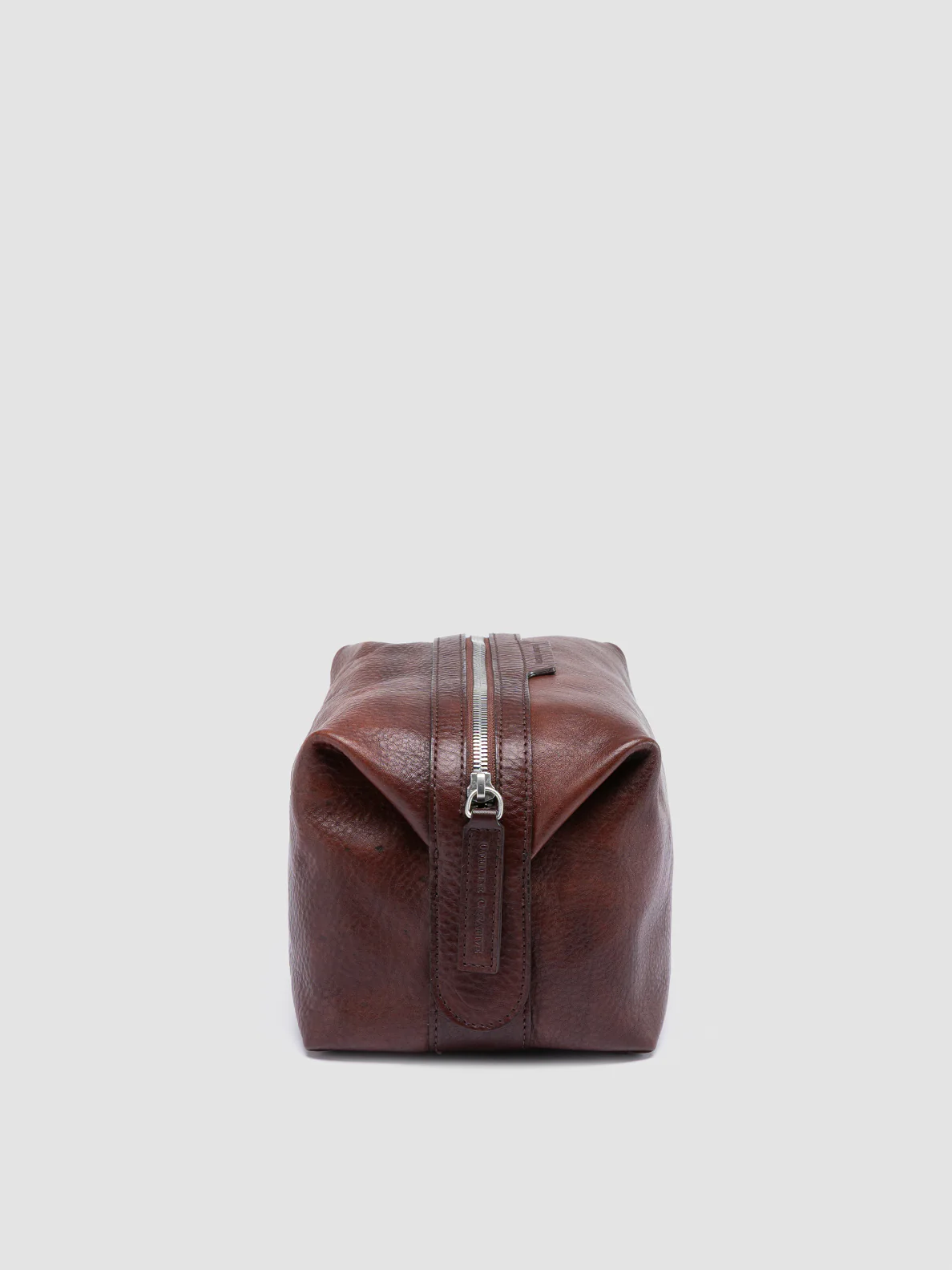 VANITY CASE 001 - Brown Leather Pouch - Image 5