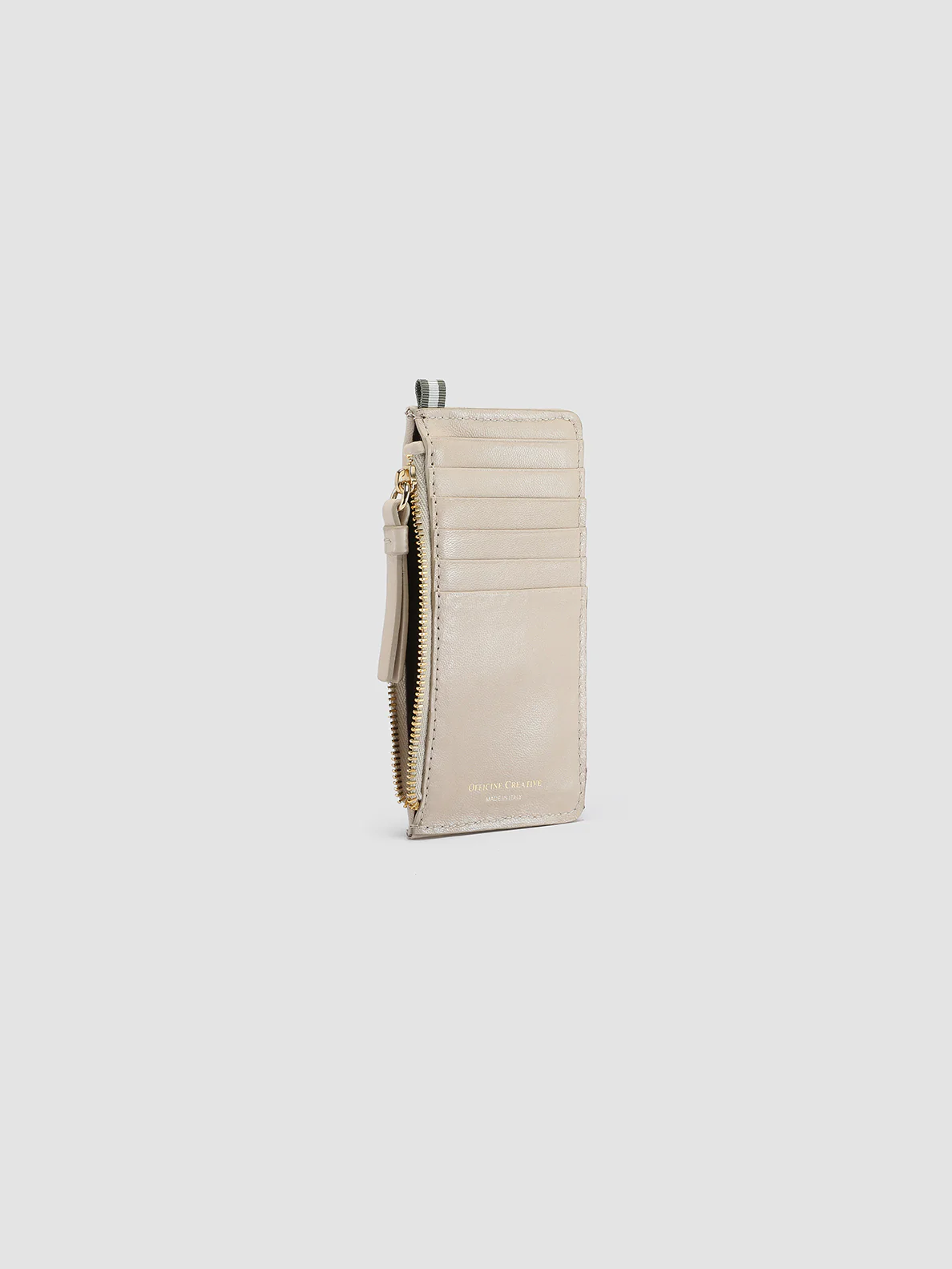 JULIET 103 - White Woven Leather card holder - Image 6