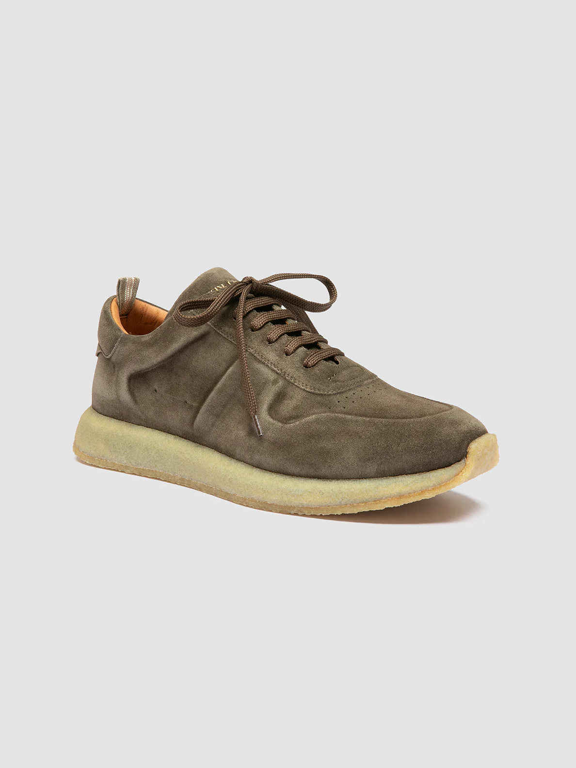 LEGEND 001 - Green Suede Sneakers - Image 3