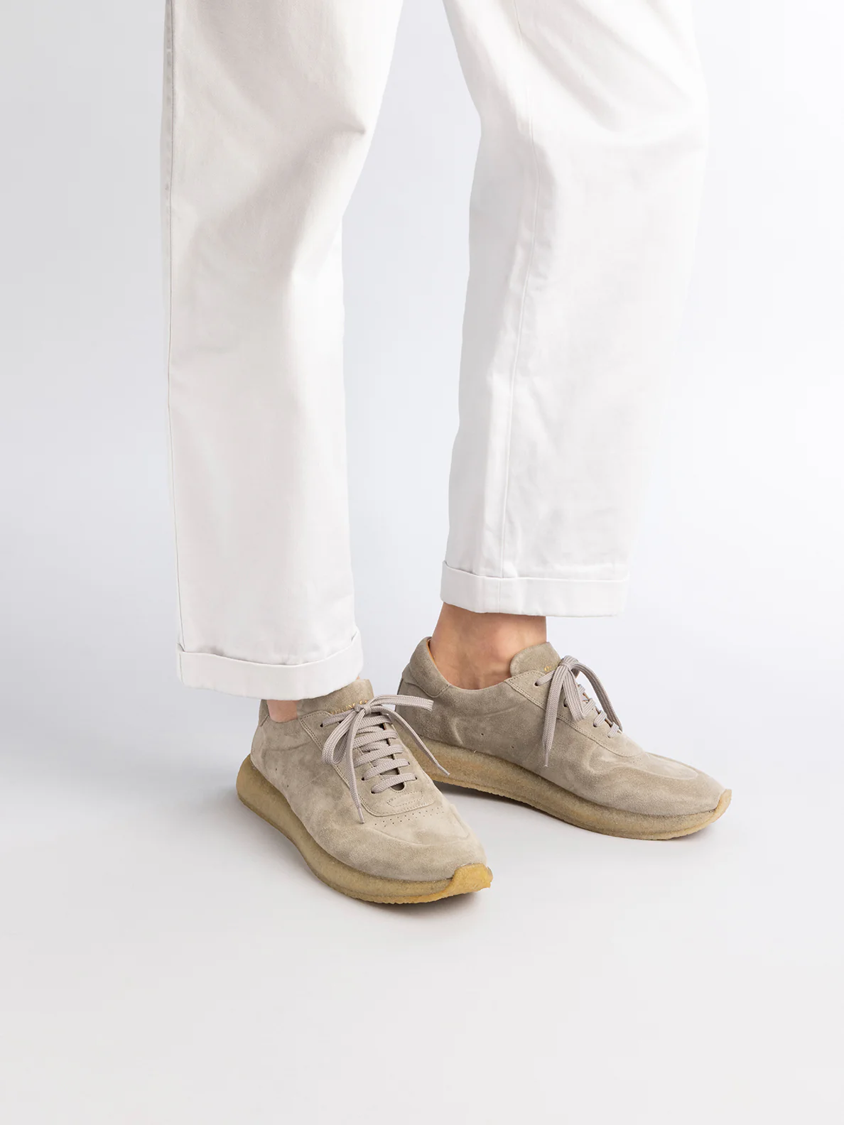 LEGEND 001 - Brown Suede Sneakers - Image 6