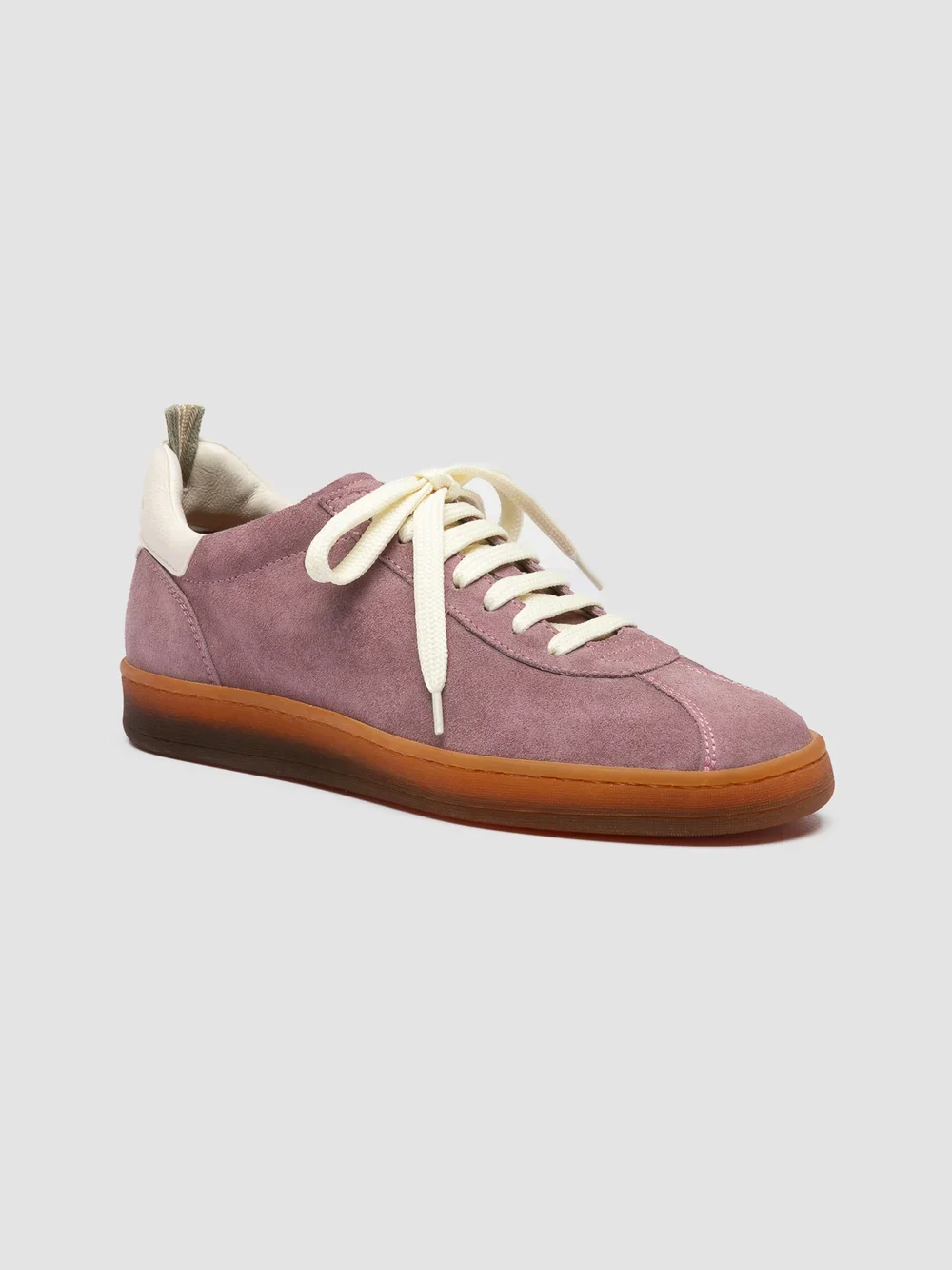 DESTINY 101 - Rose Leather and Suede Sneakers - Image 3