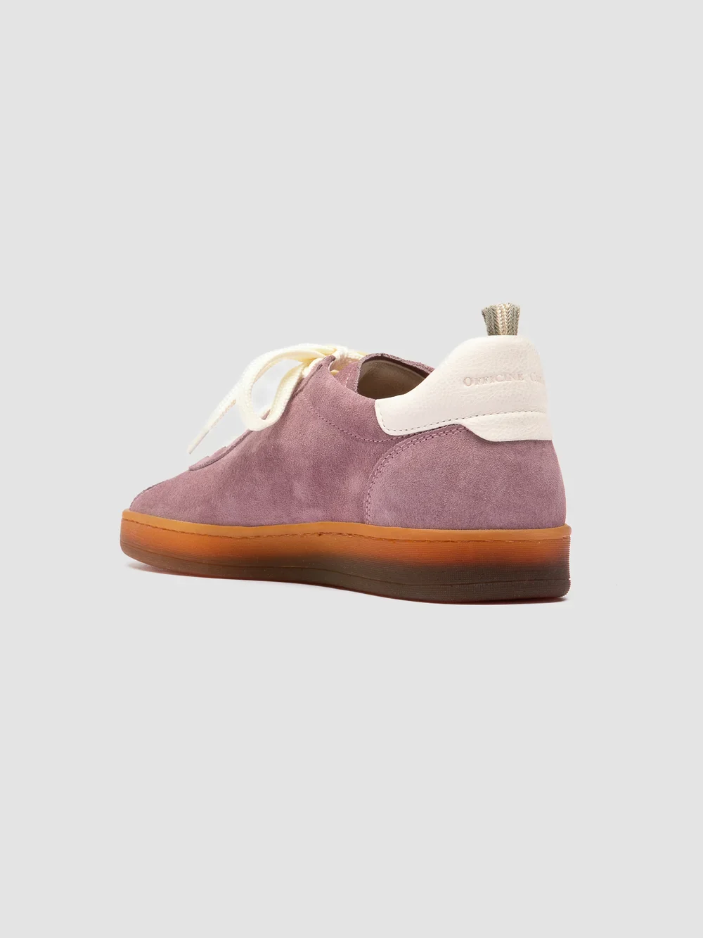 DESTINY 101 - Rose Leather and Suede Sneakers - Image 4